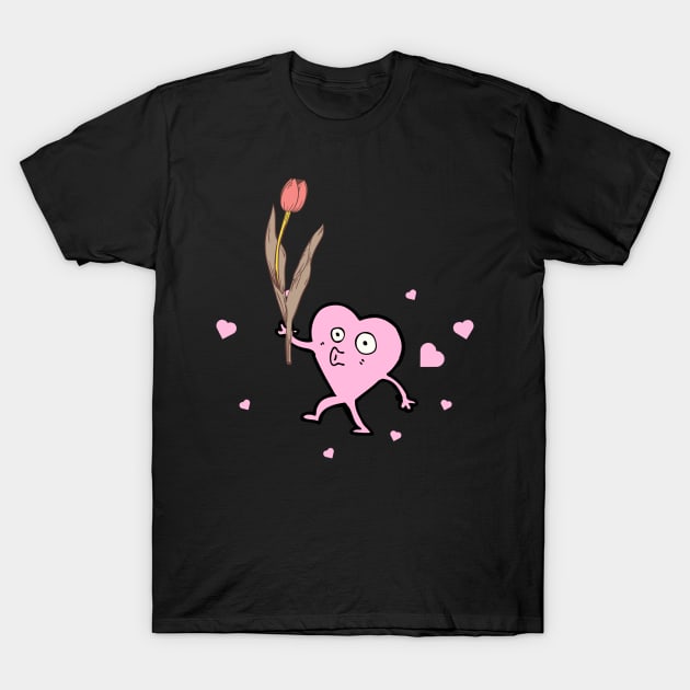 Silly in love, unrequited suckie love T-Shirt by magicdidit2